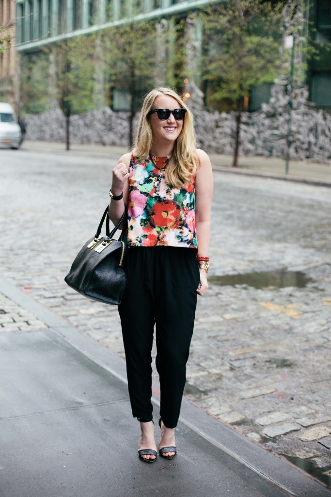 meghan donovan - nyc - floral top
