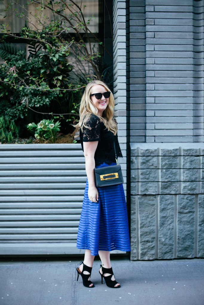 Meghan Donovan I wit & whimsy midi skirt