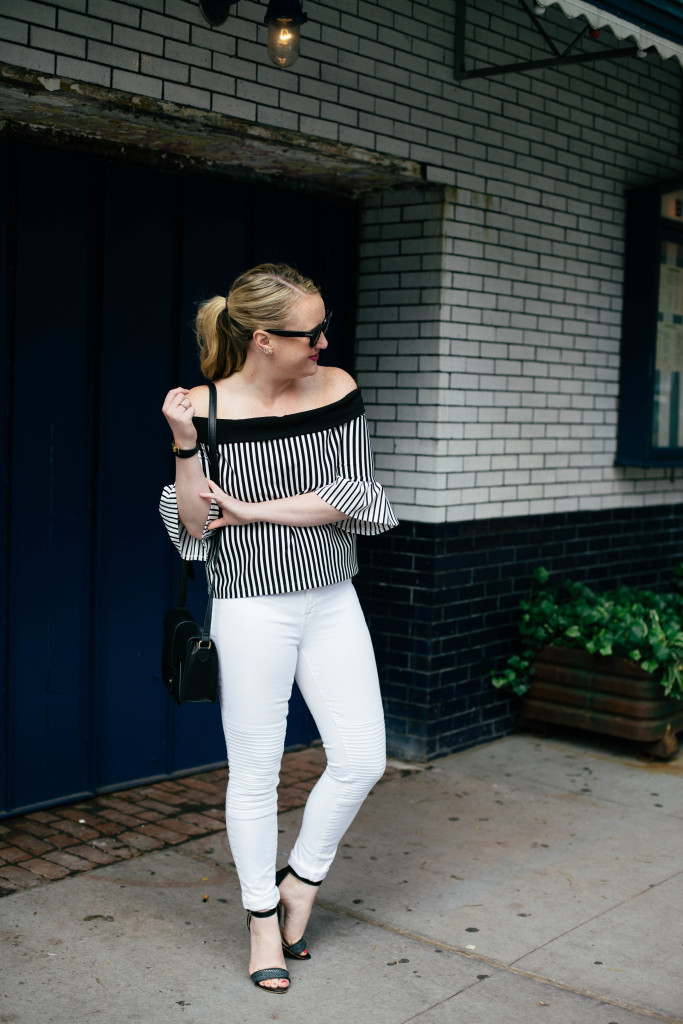 wit & whimsy I rebecca minkoff doris top