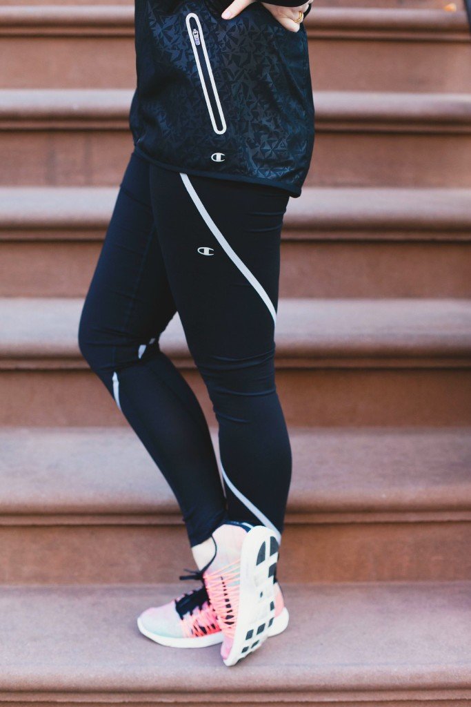 wit & whimsy I nike sneakers I champion pants