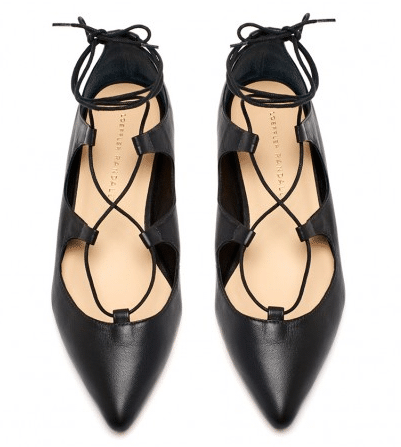 Loeffler Randall AMBRA LACE UP FLAT