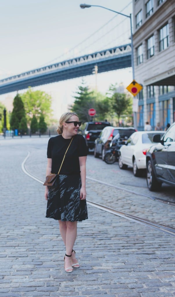 bcbg skirt I joie heels I wit & whimsy