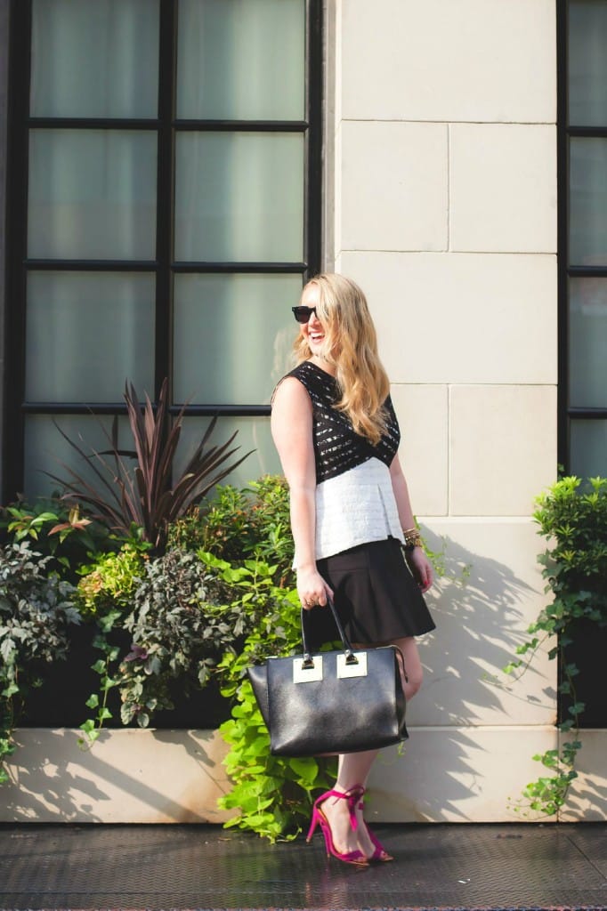 black, white and pink I wit & whimsy