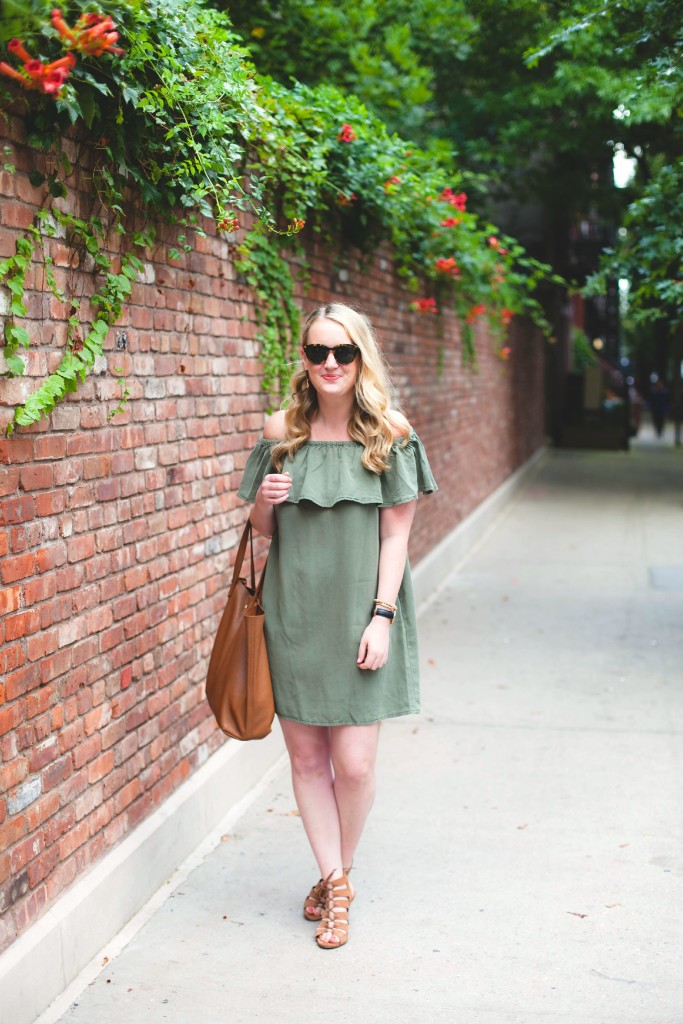 wit & whimsy I topshop off the shoulder