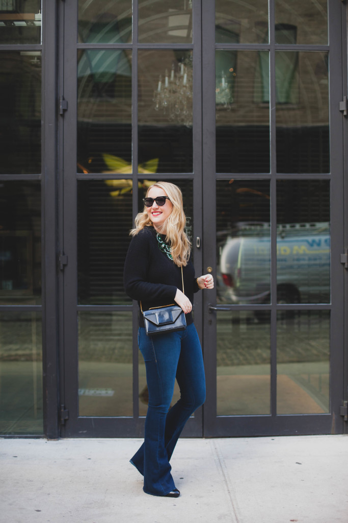 Flared Jeans + Fall Fashion I wit & whimsy