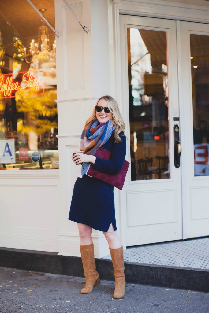 Sweater Dress I wit & whimsy I meghan donovan