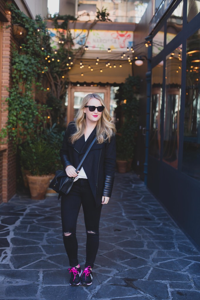 Mackage Jacket I Madewell Tee I J Brand Denim I wit & whimsy