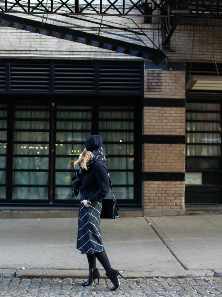 A Winter Midi Skirt I NYC