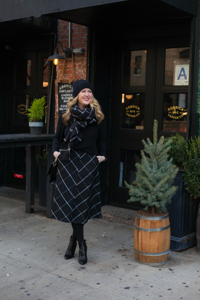 A Winter Midi Skirt I wit & whimsy