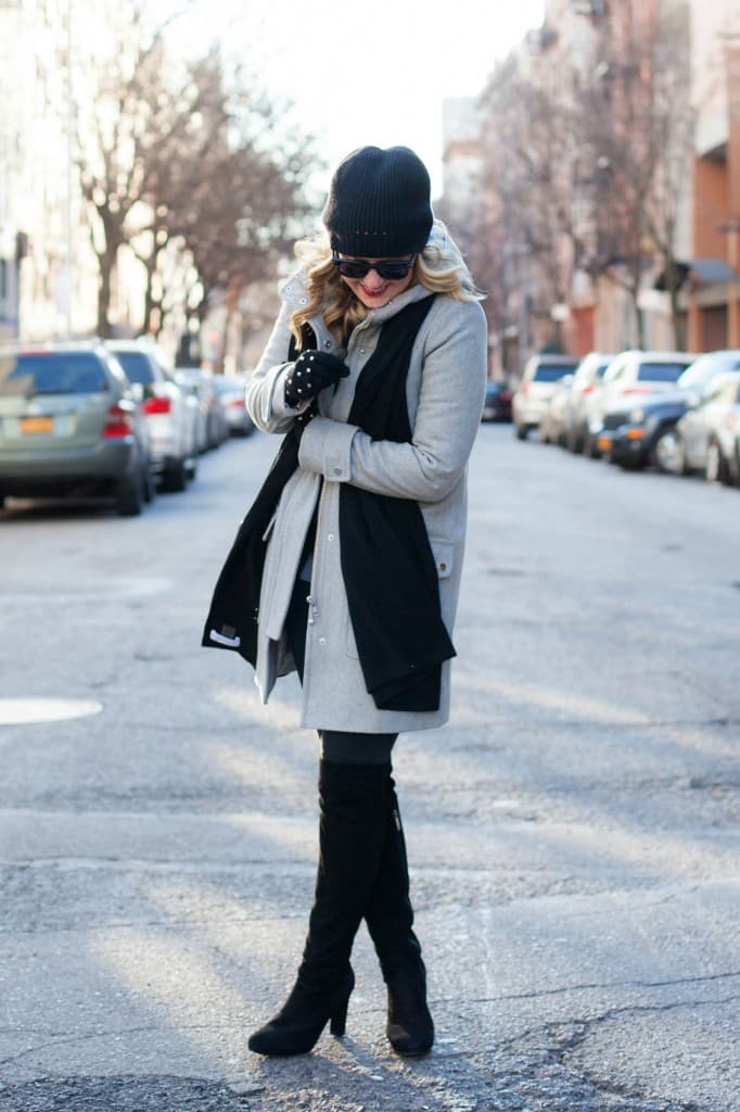 Everlane Scarf I J.Crew Coat