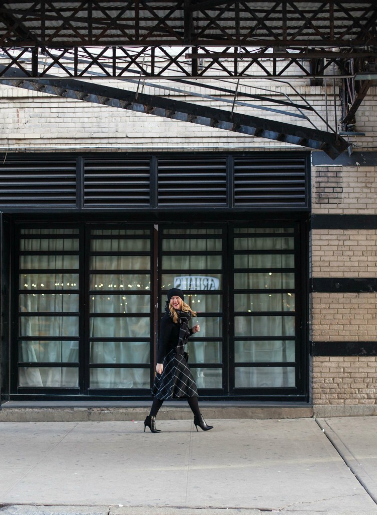 How to Style A Midi Skirt in Winter