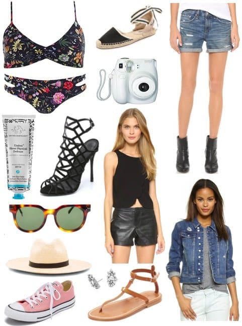 Palm Springs Packing List