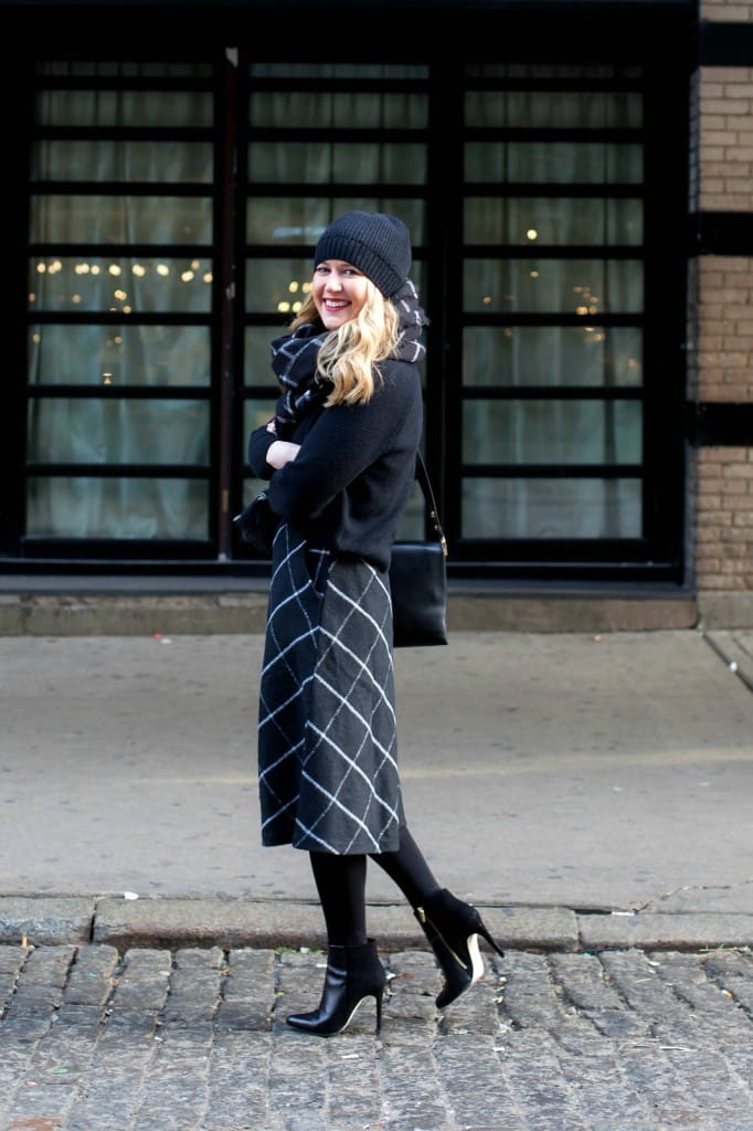Plaid Scarf I Plaid Skirt