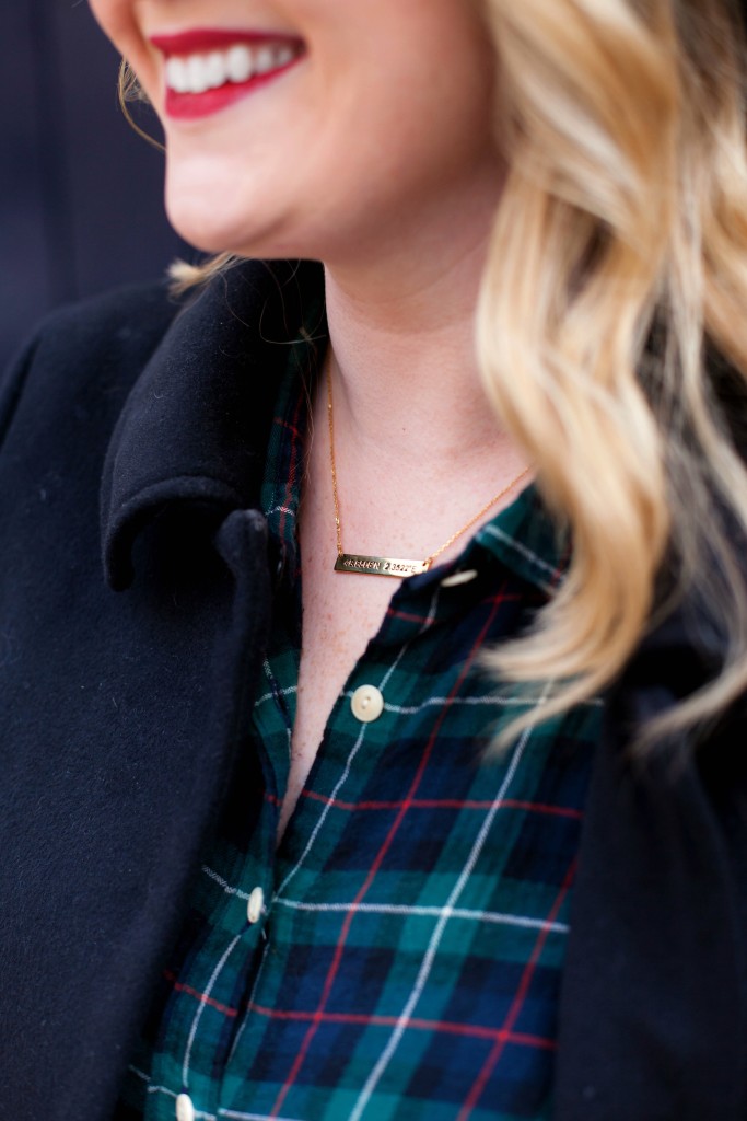 BaubleBar Coordinates Necklace