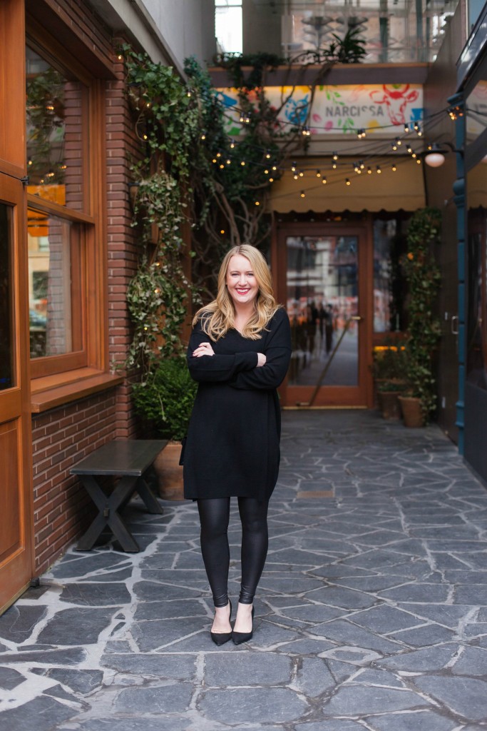 Cashmere Sweater Dress @meghandono