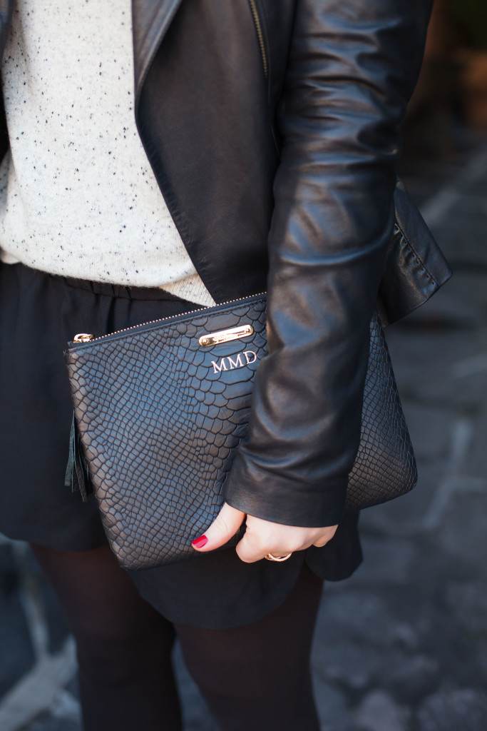 Monogrammed Clutch