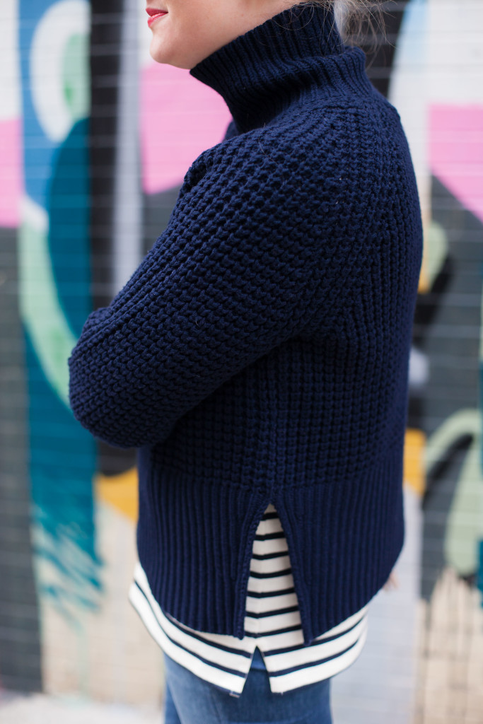 Waffle Knit + Stripes