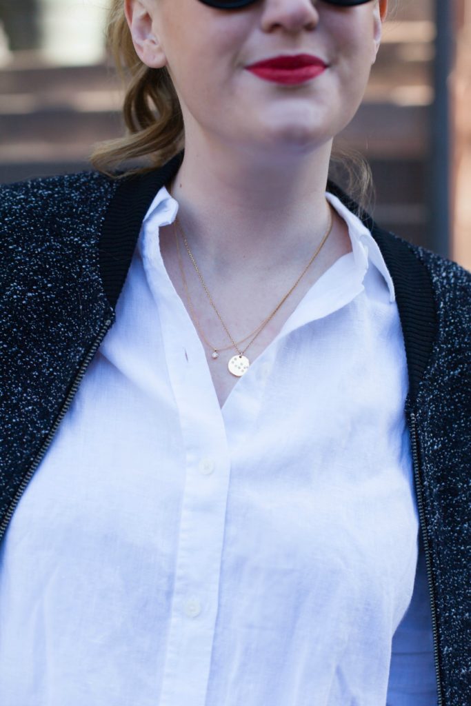 Layered necklaces // 