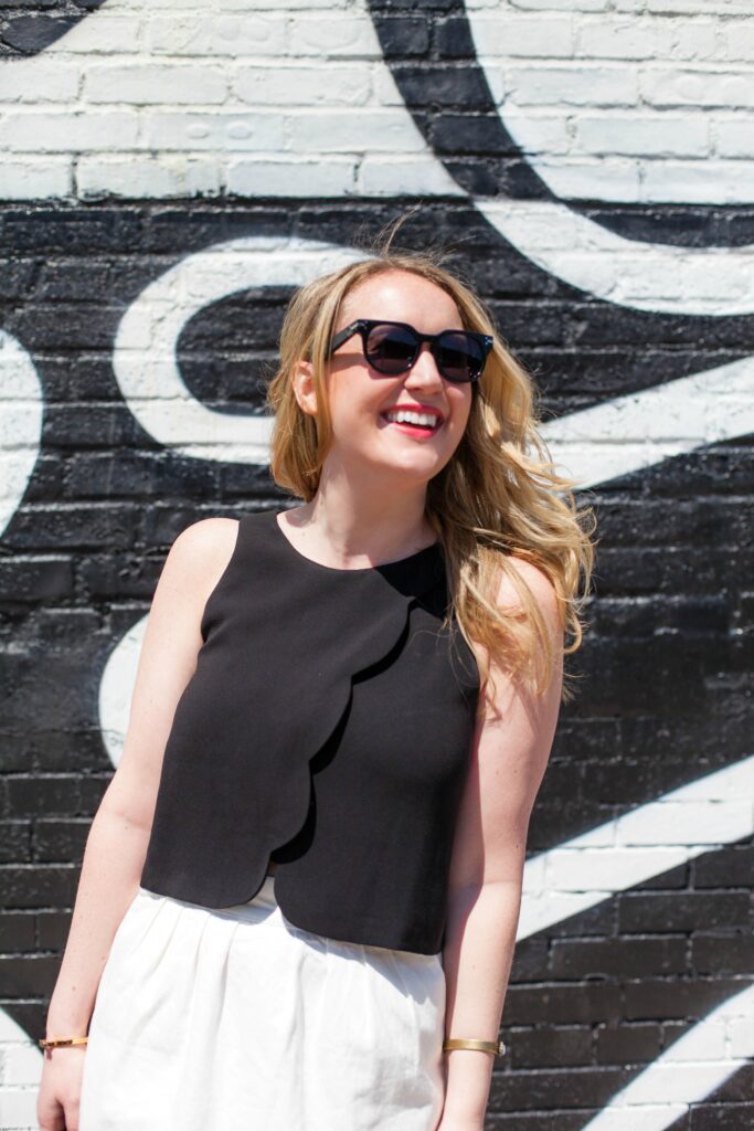 Scalloped Top I wit & whimsy I @meghandono