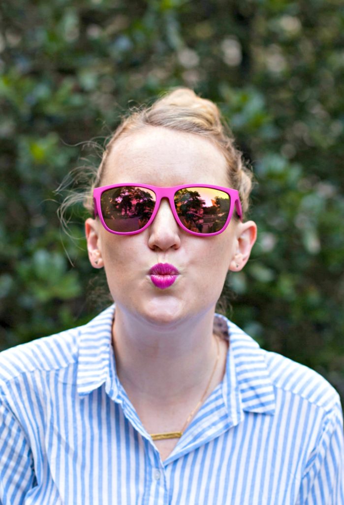 Pink Sunnies // Pink Lips