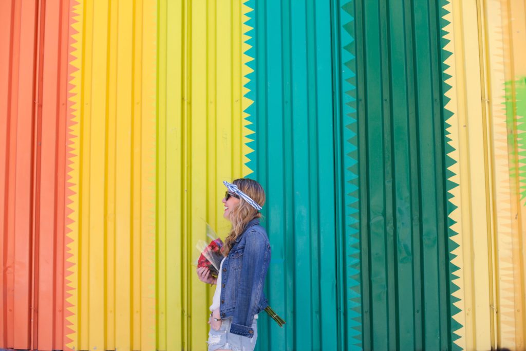 Rainbow Wall I wit & whimsy