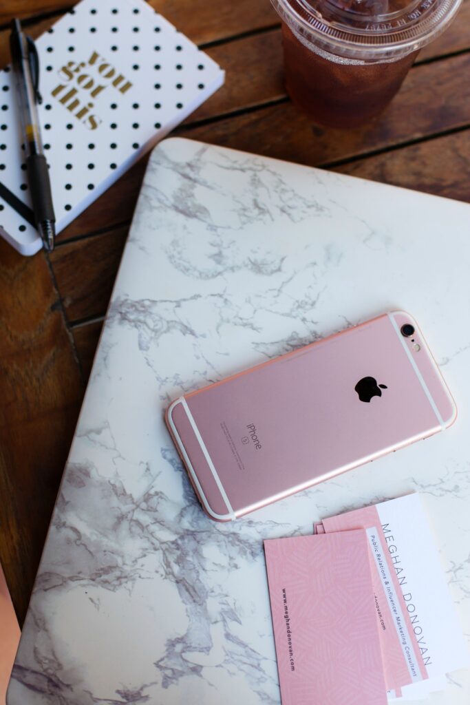 Rosegold iPhone