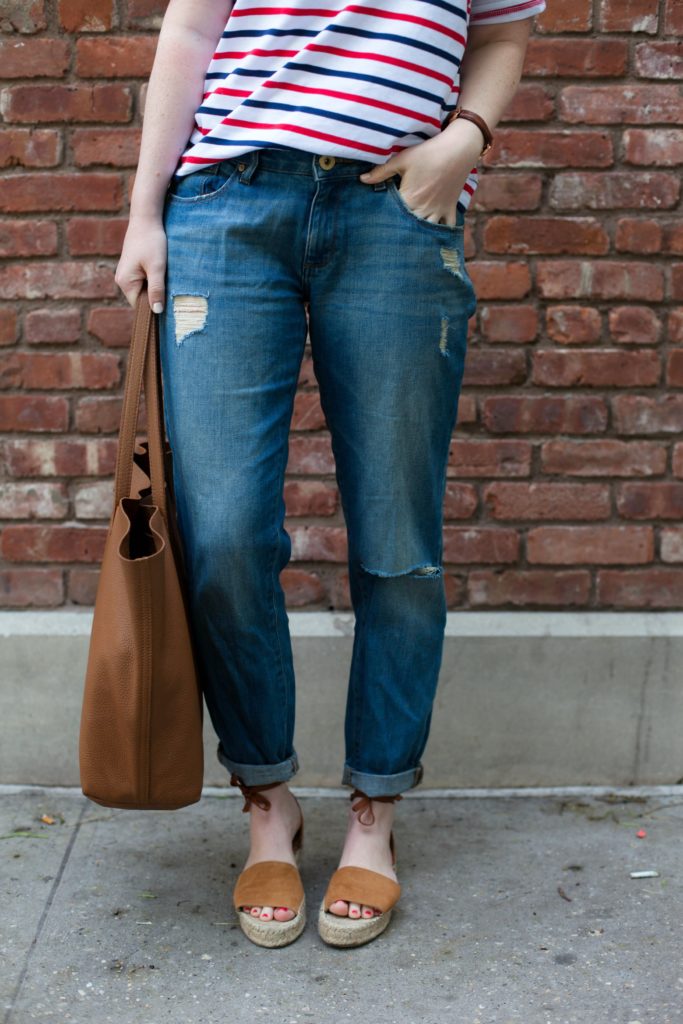 Boyfriend Jeans and Espadrilles