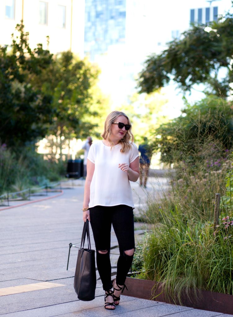 Cuyana Silk Tee I wit & whimsy I Meghan Donovan