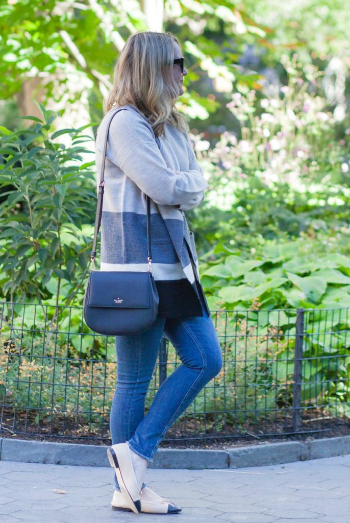 Fall Outfit I Big Sweater + Ballet Flats