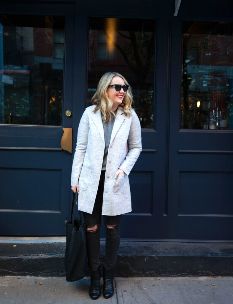 Monochromatic Dressing on Meghan Donovan of wit & whimsy