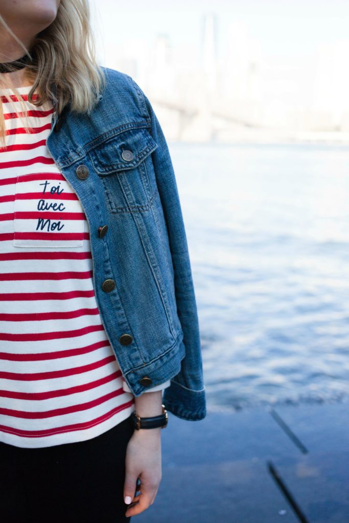 Madewell and Sezane Tee