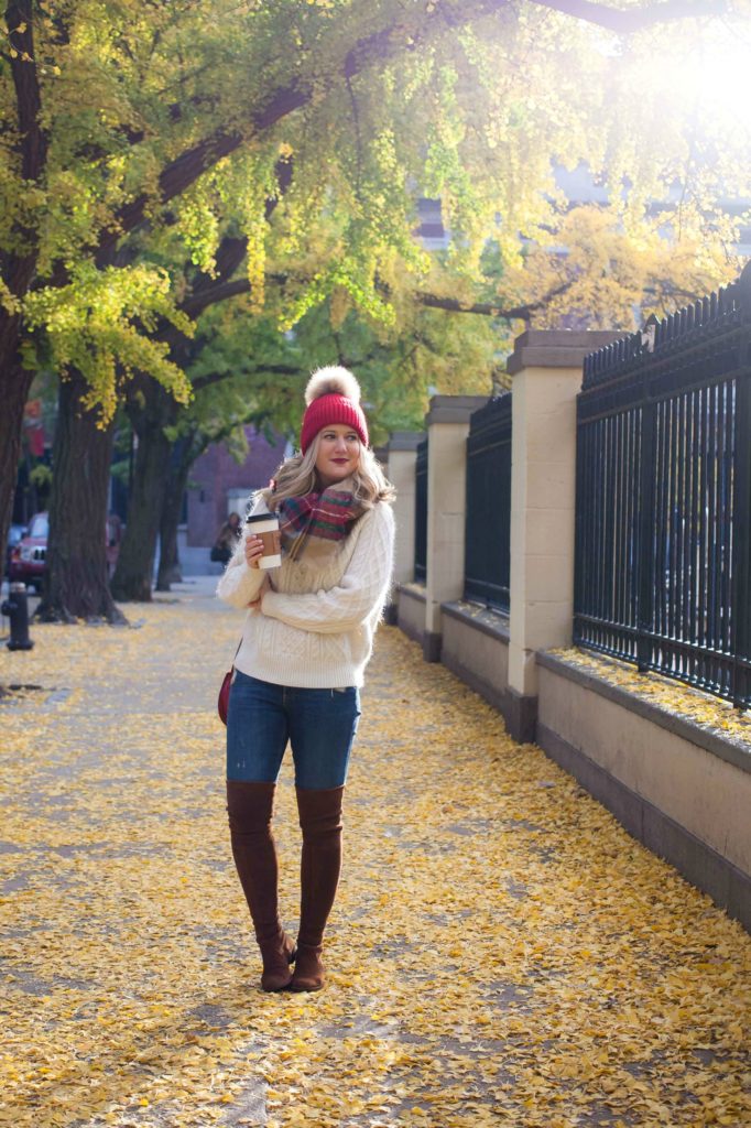 How to Style a Pom Pom Hat I wit & whimsy