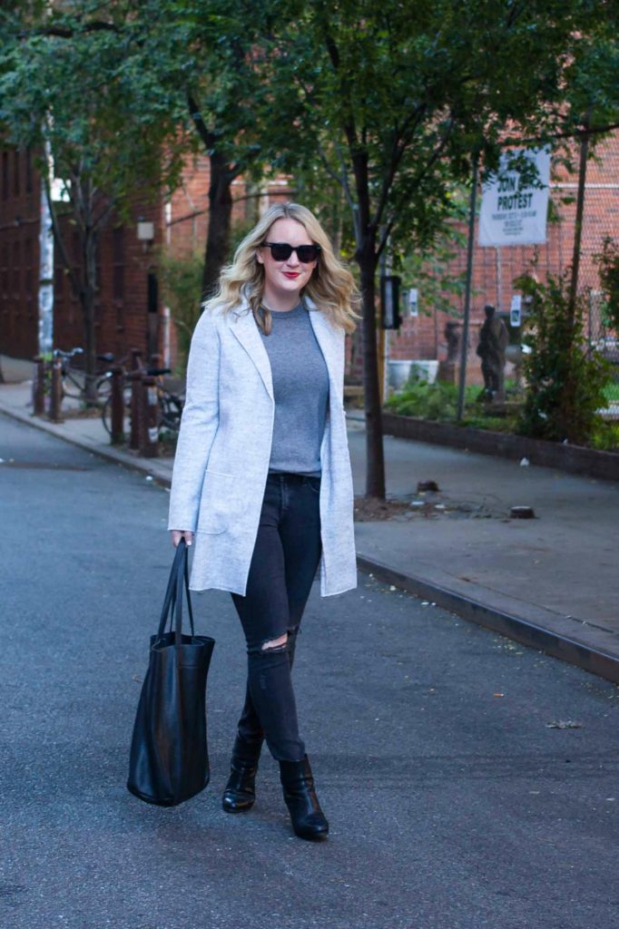 Monochromatic Dressing on lifestyle blogger Meghan Donovan of wit & whimsy
