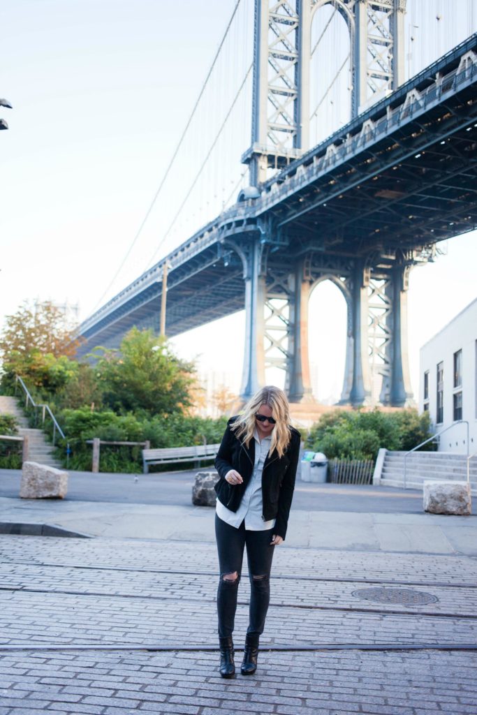 June Moto Jacket on lifestyle blogger Meghan Donovan of wit & whimsy