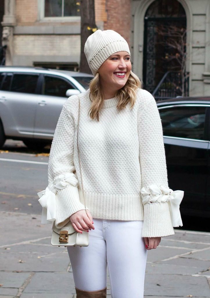 Winter Whites on blogger Meghan Donovan of wit & whimsy