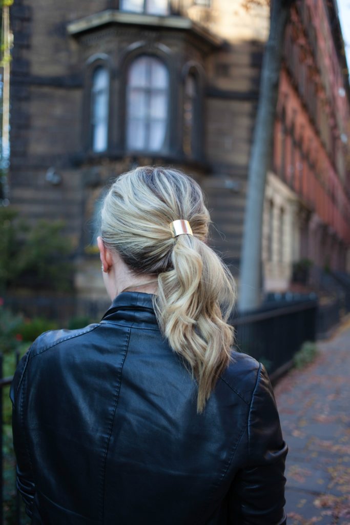 Holiday Dressing Tips I Experiment with hair accessories