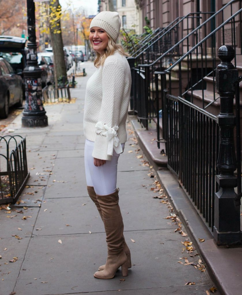 Winter Whites on blogger Meghan Donovan of wit & whimsy
