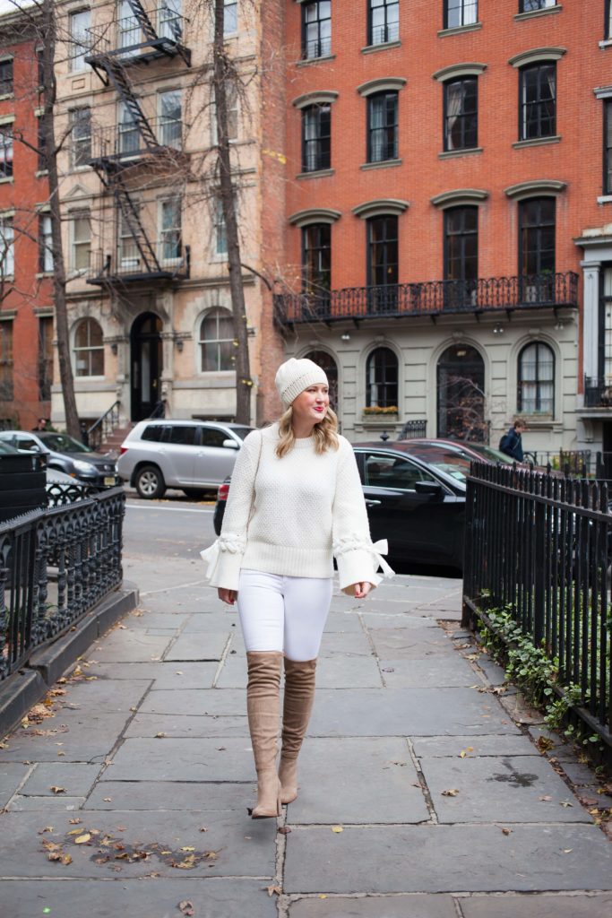 Winter Whites on blogger Meghan Donovan of wit & whimsy