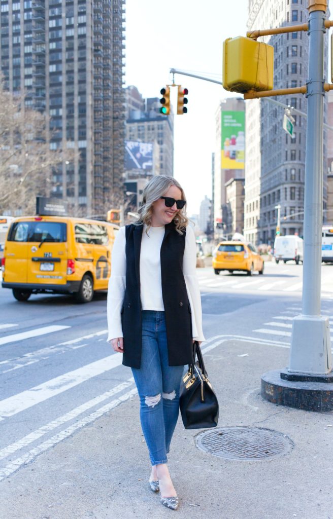 Ripped Jeans + Pumps I wit & whimsy