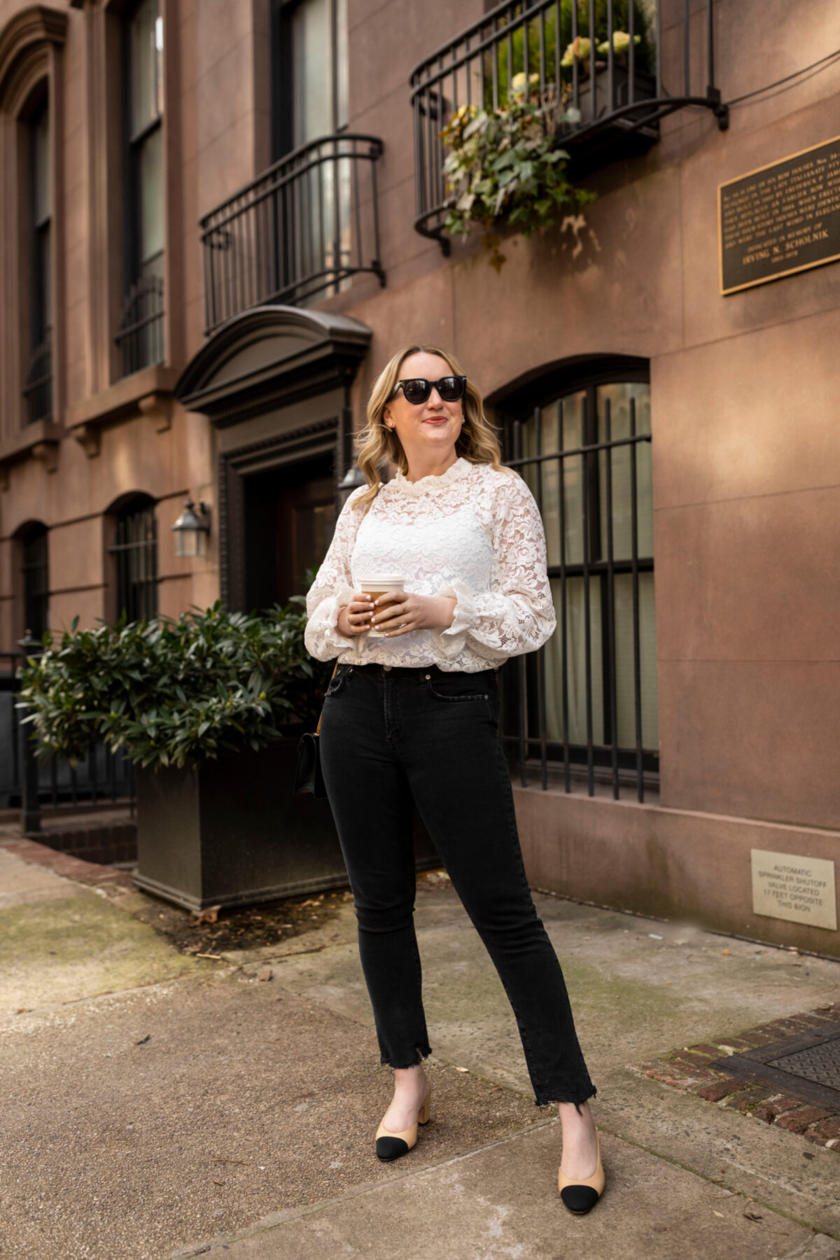 Spring Neutrals Outfit wit & whimsy