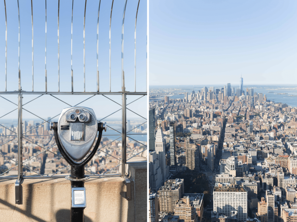 Atop the Empire State Building