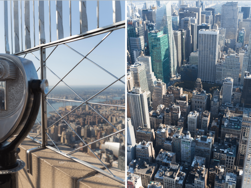 Atop the Empire State Building