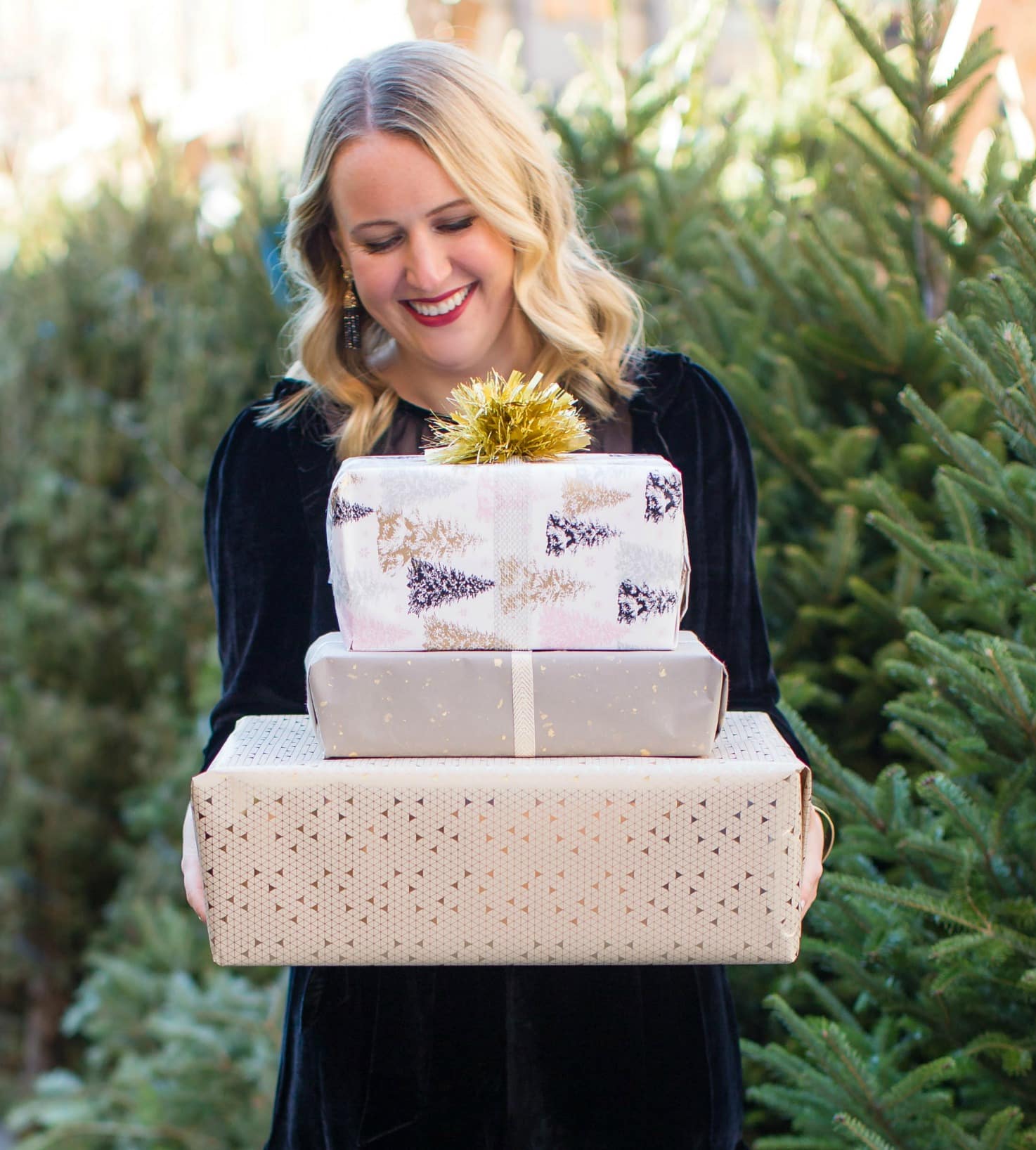 A Holiday Ready Velvet Romper I Meghan Donovan of wit & whimsy