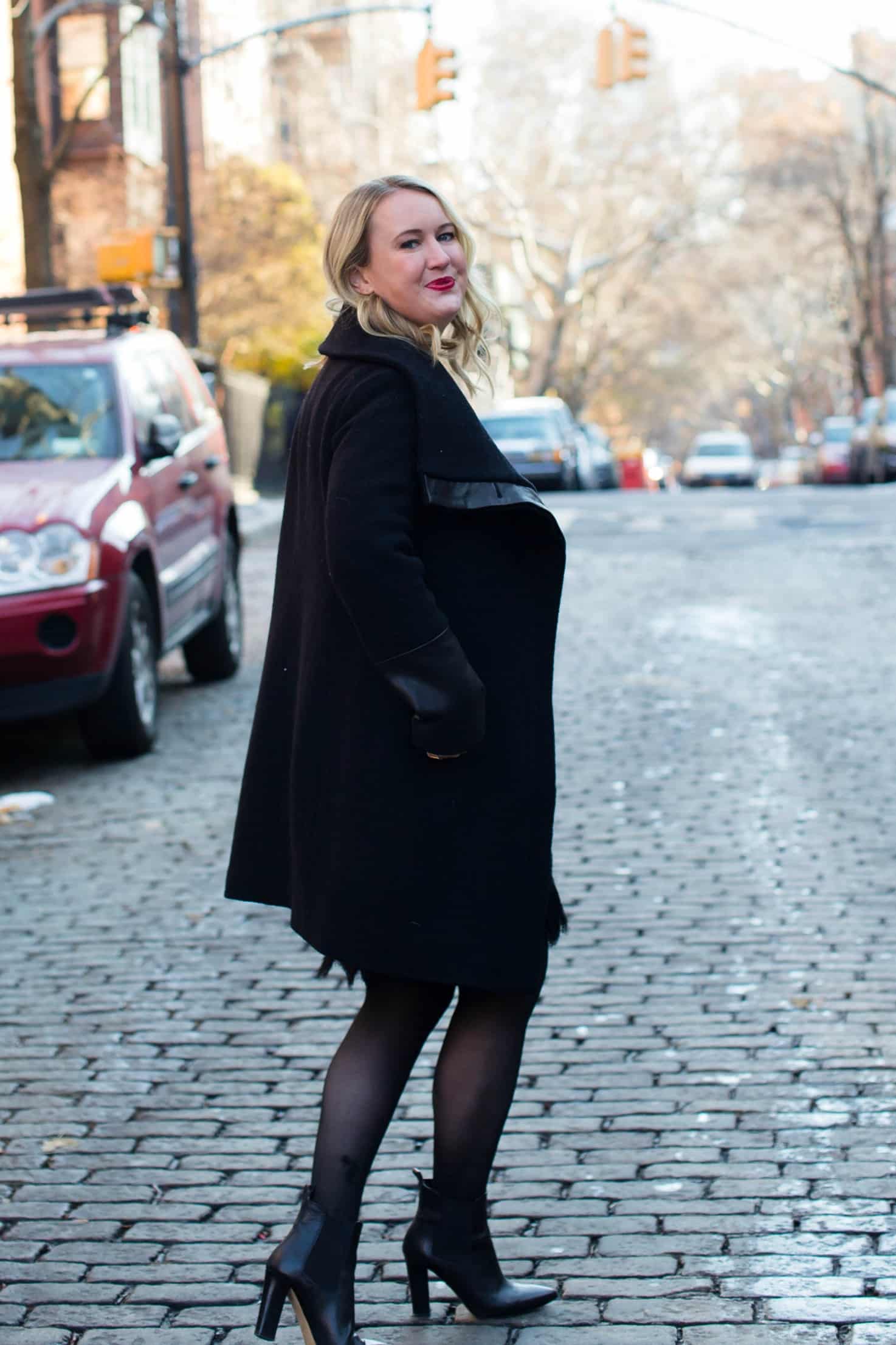 Wide Collar Club Monaco Coat I wit & whimsy