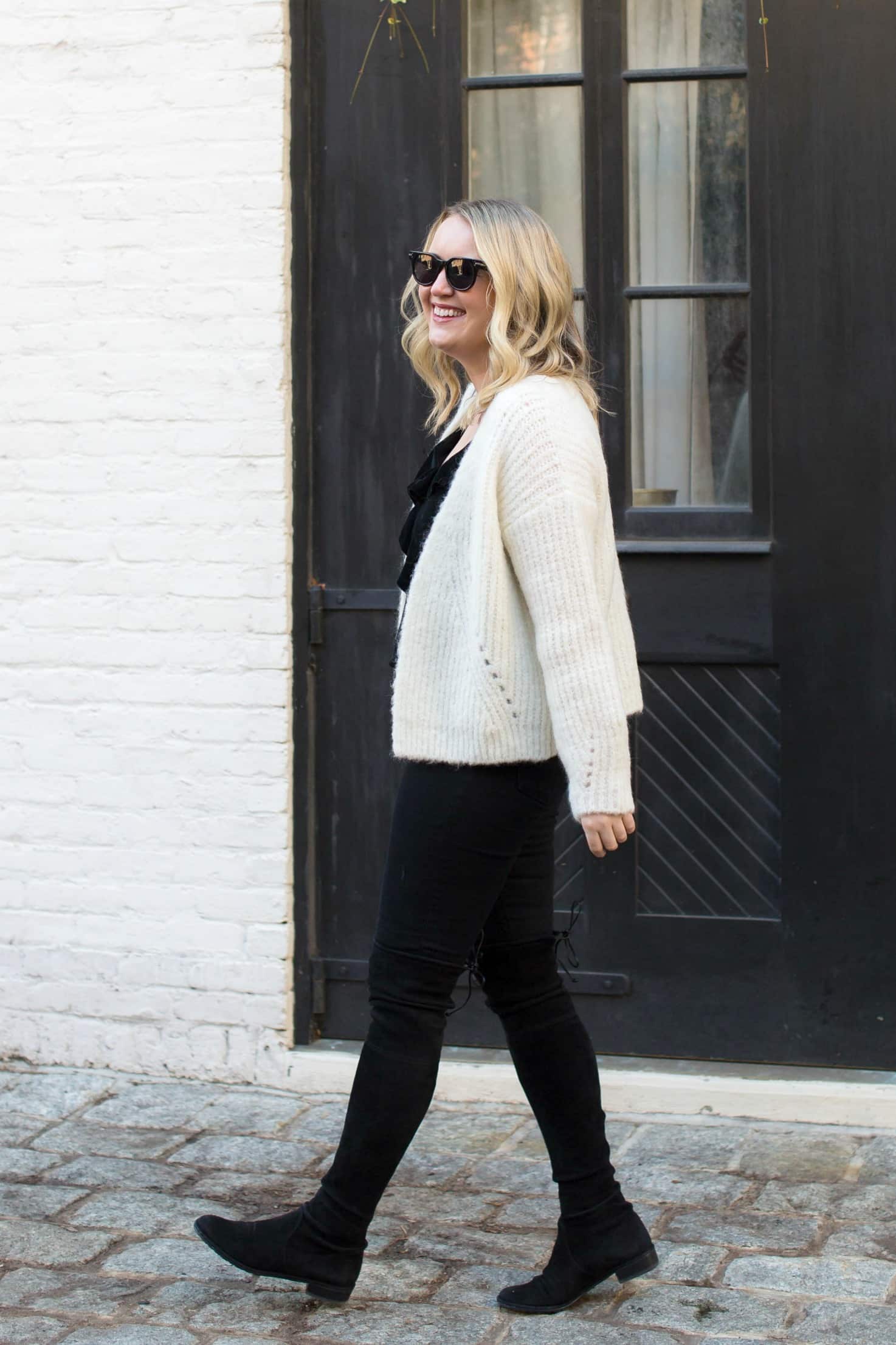 Sezane Sweater I on Meghan Donovan of wit & whimsy