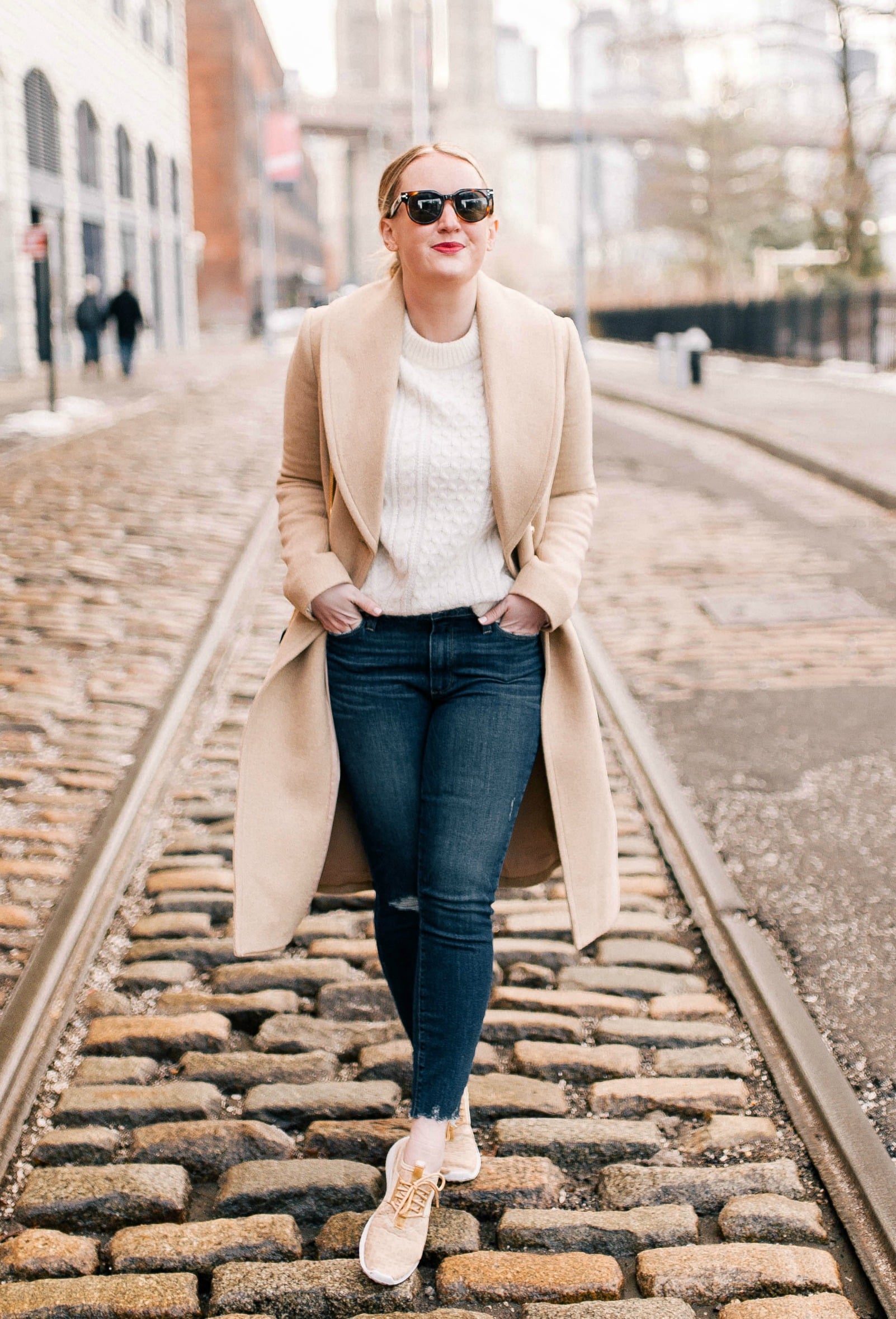 Camel Coat I Club Monaco I wit & whimsy