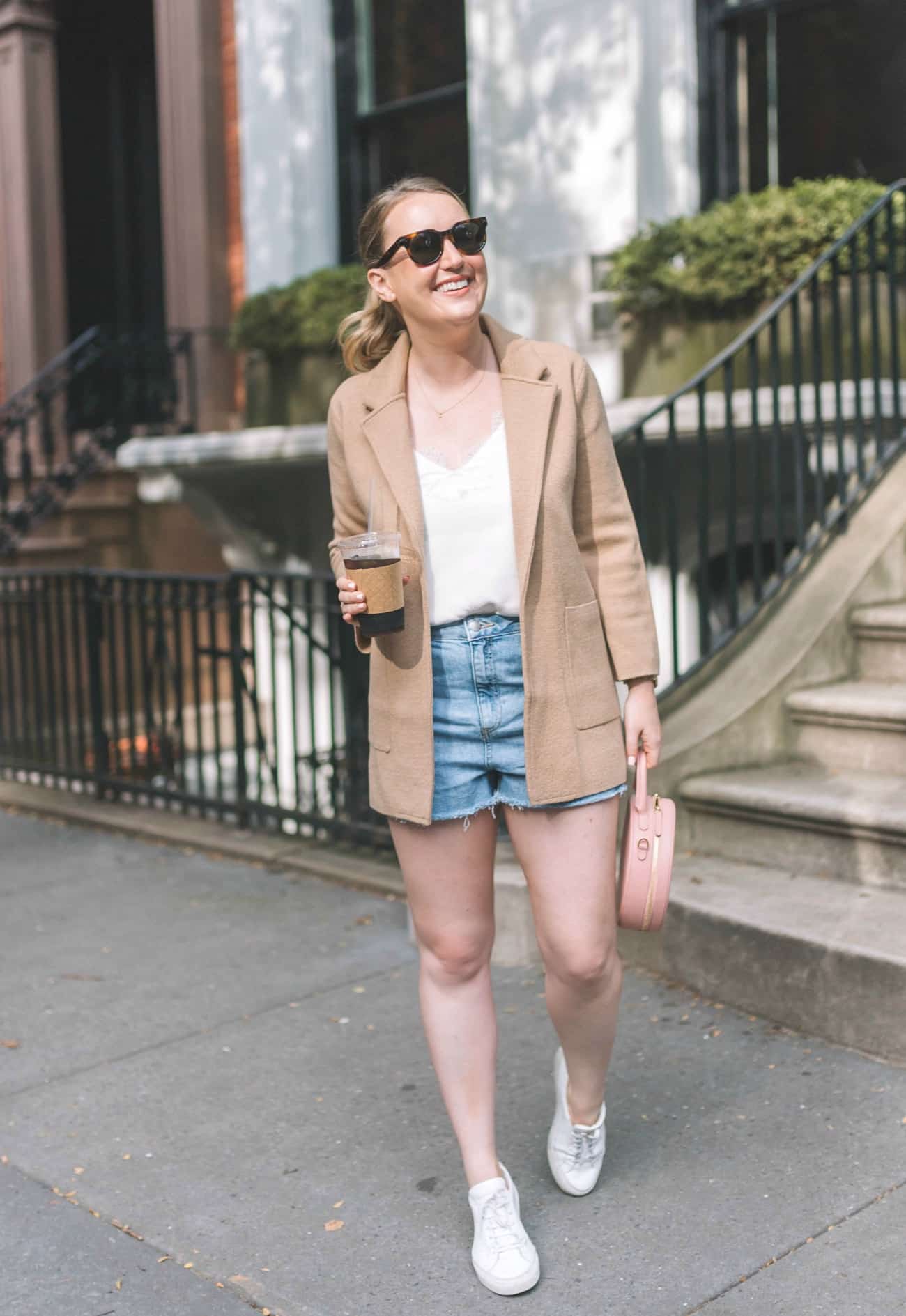 J.Crew Sweater Blazer on Meghan Donovan of wit & whimsy