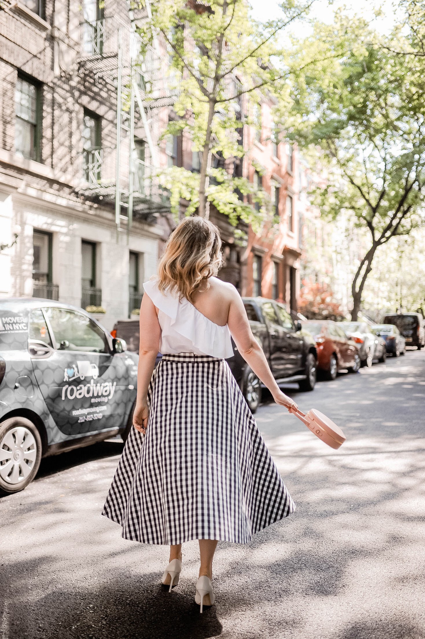 Meghan Donovan in a Kate Spade Gingham Skirt I wit & whimsy