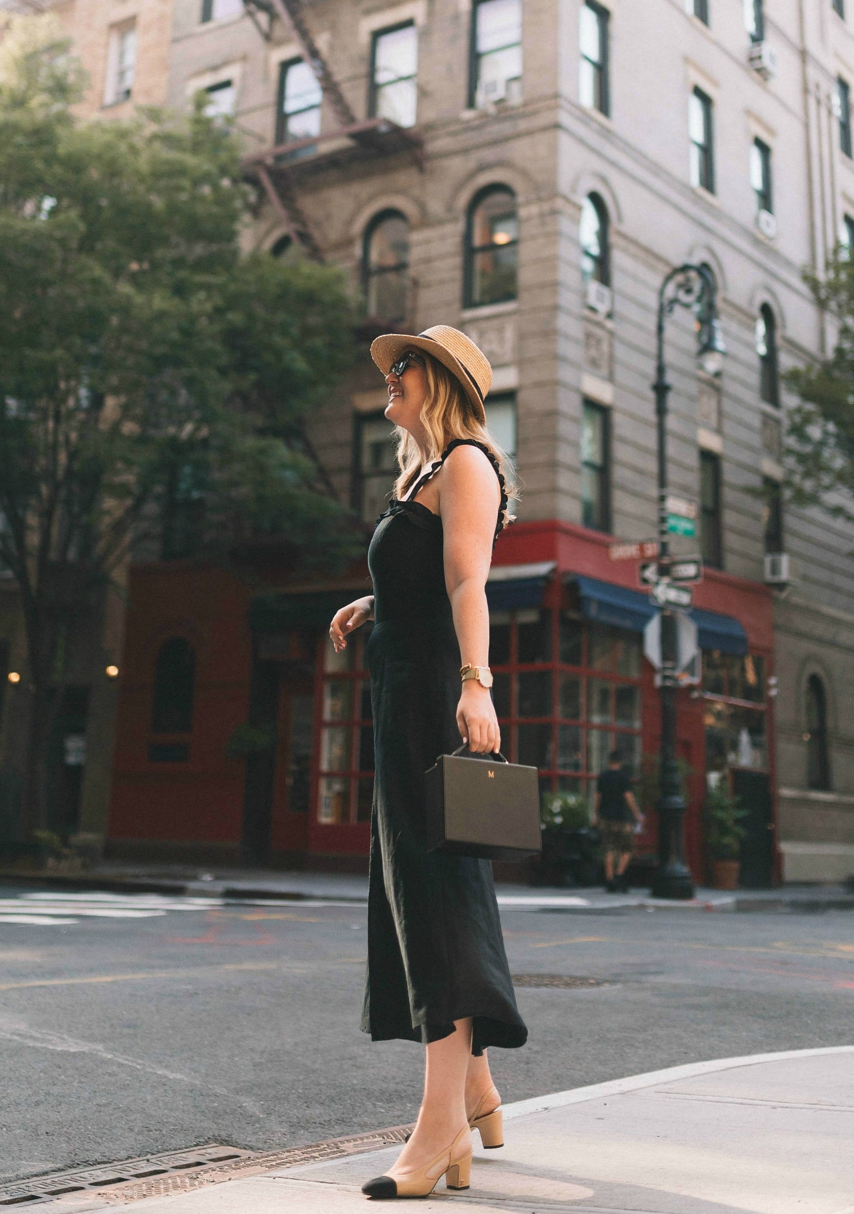 Linen Dress on Meghan Donovan of wit & whimsy