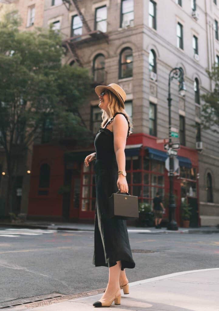 Linen Dress on Meghan Donovan of wit & whimsy